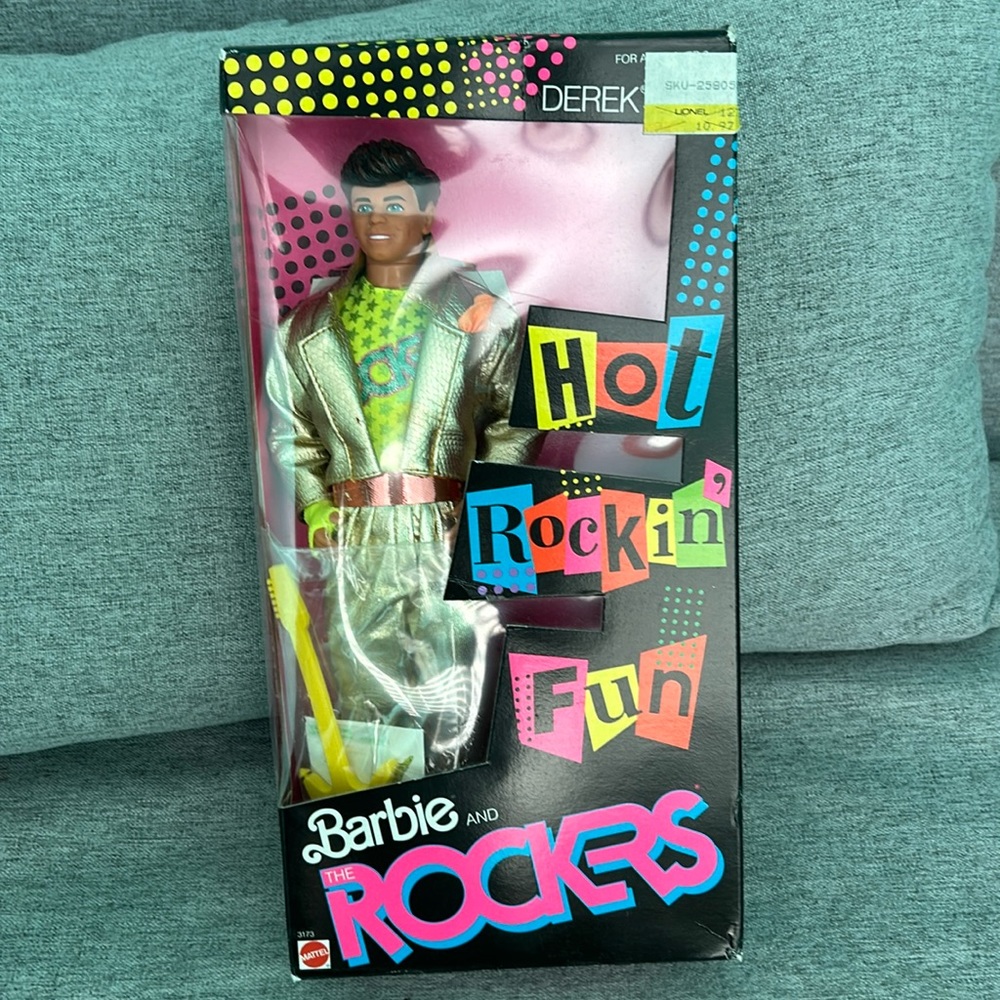 Derek from Barbie and the Rockers 1986